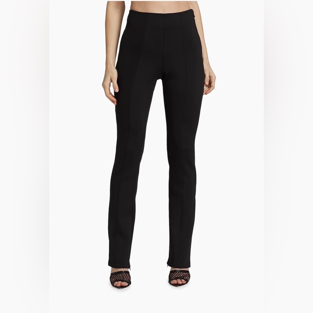Good American Good Waist Flare Scuba Pants - Picture 2 of 10
